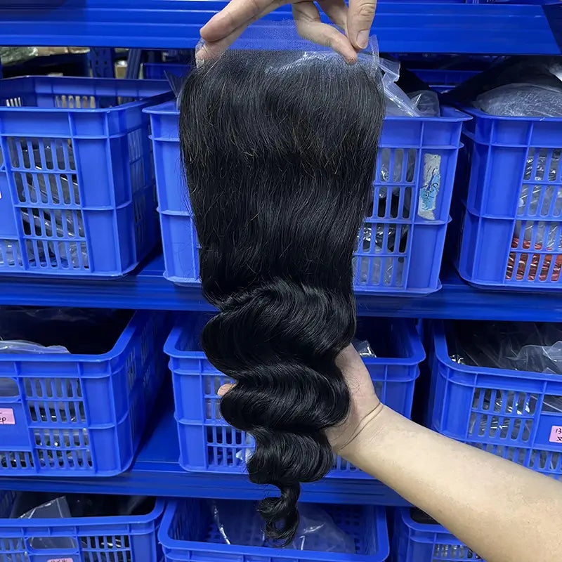 6x6 HD/ Transparent Closure Loose Wave