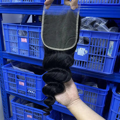 6x6 HD/ Transparent Closure Loose Wave