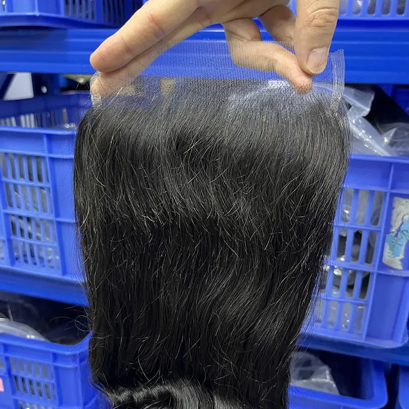 6x6 HD/ Transparent Closure Loose Wave