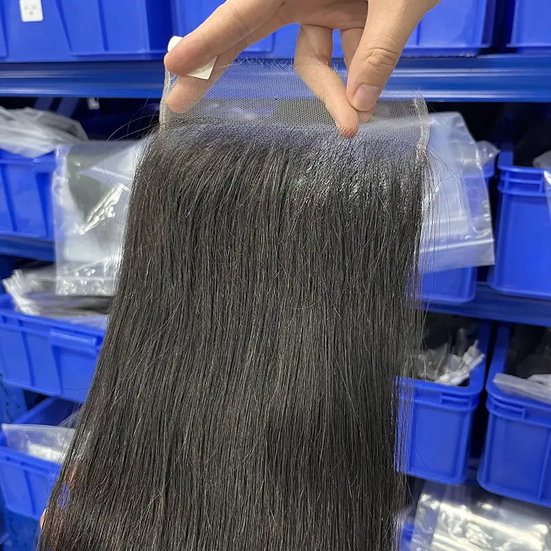 6x6 HD/ Transparent Closure Straight