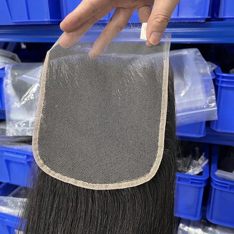 6x6 HD/ Transparent Closure Straight