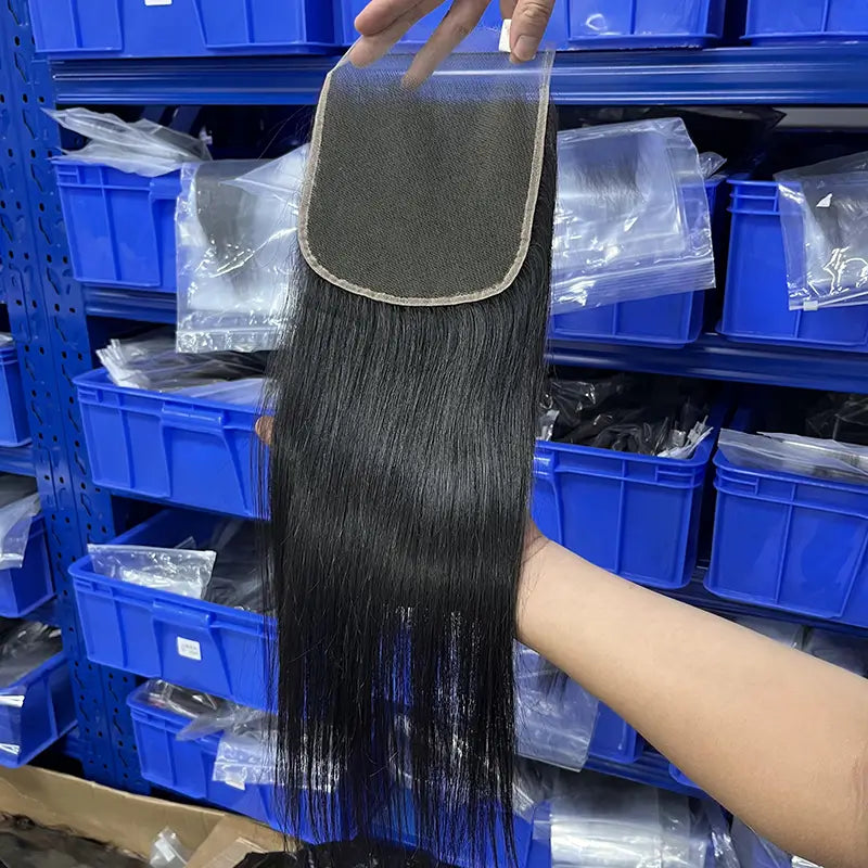 6x6 HD/ Transparent Closure Straight