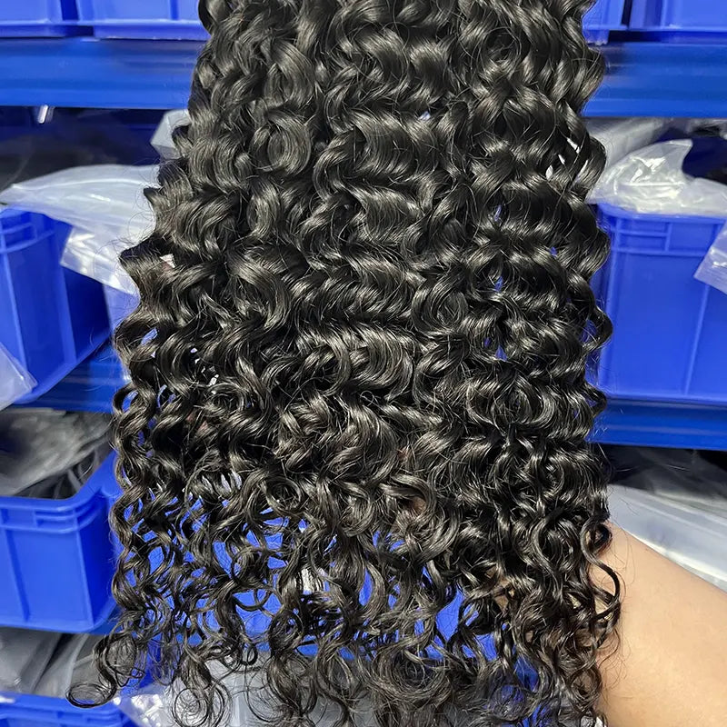 9A Raw Burmese Virgin Hair Weaving Water Wave