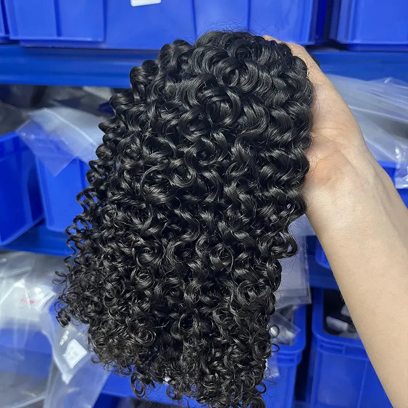 9A Raw Burmese Virgin Hair Weaving Jerry Curly