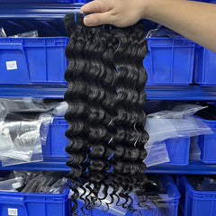 9A Raw Burmese Virgin Hair Weaving Loose Deep