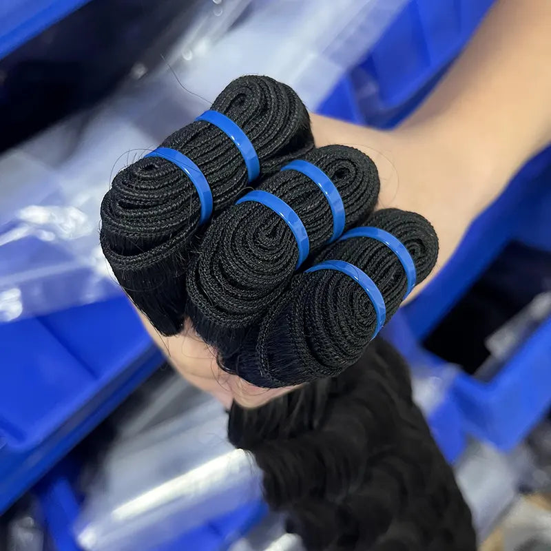 9A Raw Burmese Virgin Hair Weaving Loose Wave