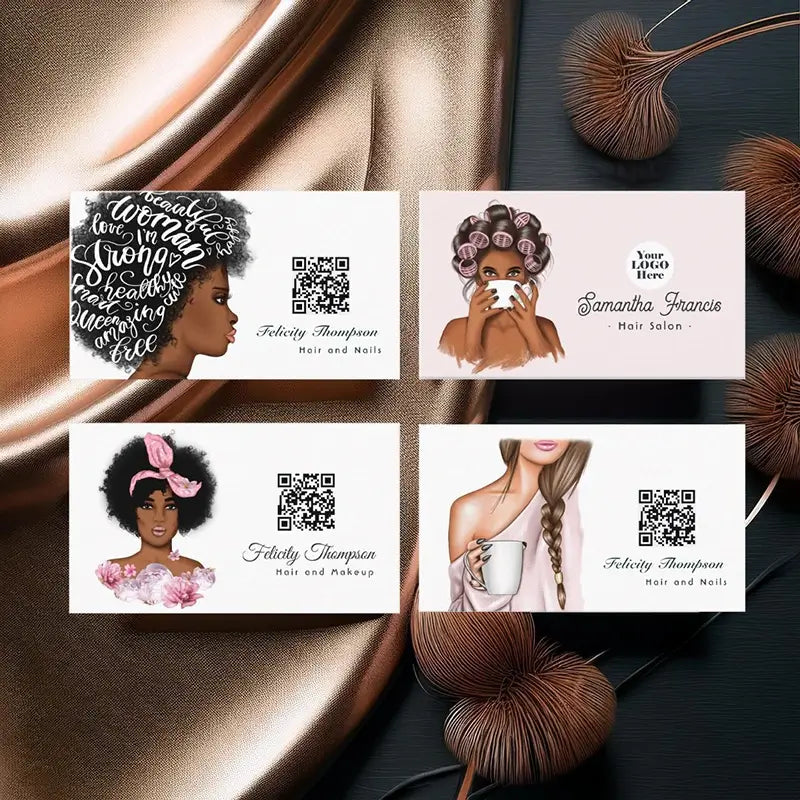 Custom Business Cards For Hair Salons & Hair Stores