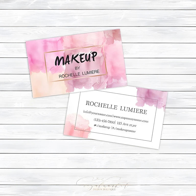Custom Business Cards For Hair Salons & Hair Stores