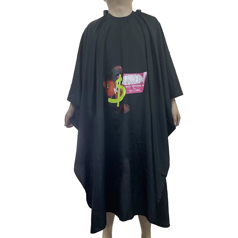 Custom Logo Barber Capes For Hair Salons & Hair Stylists