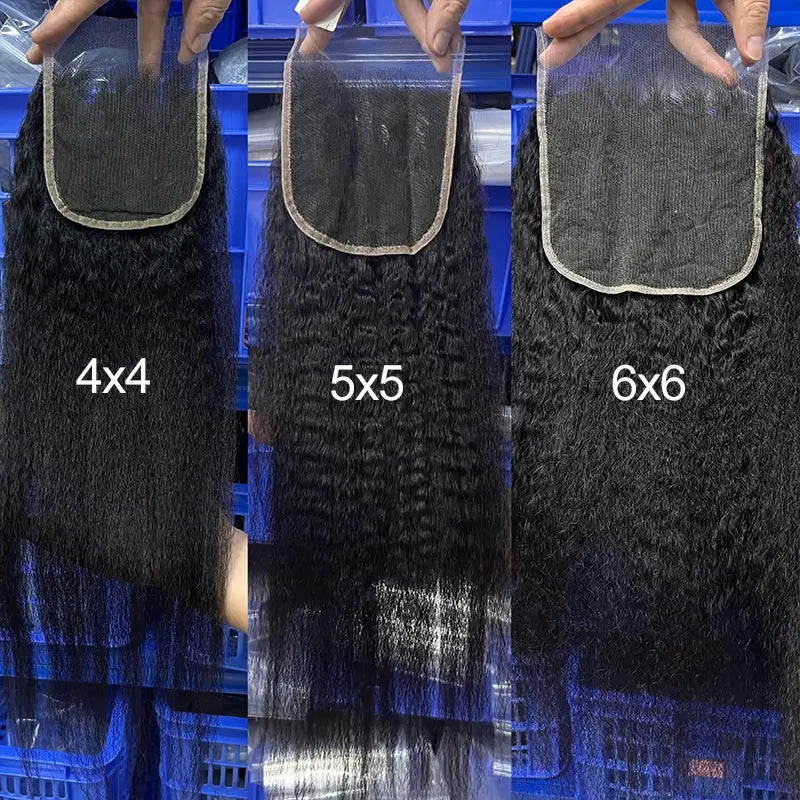 HD Lace Closure & Frontal Kinky Straight