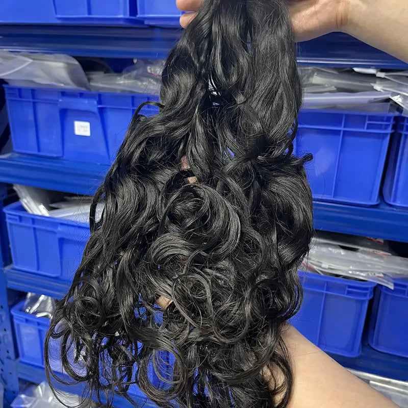 Natural Wave Bulk Virgin Human Hair For Braiding