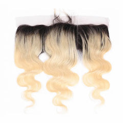 Ombre 1B/613 13x4 Transparent Frontal