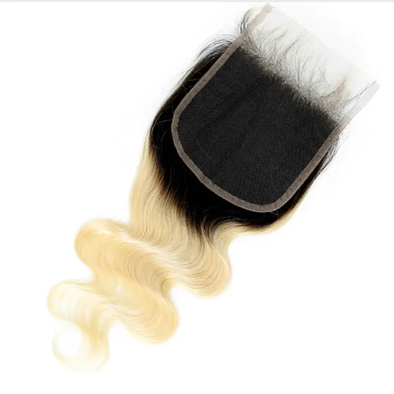 Ombre 1B/613 4x4 Transparent Closure