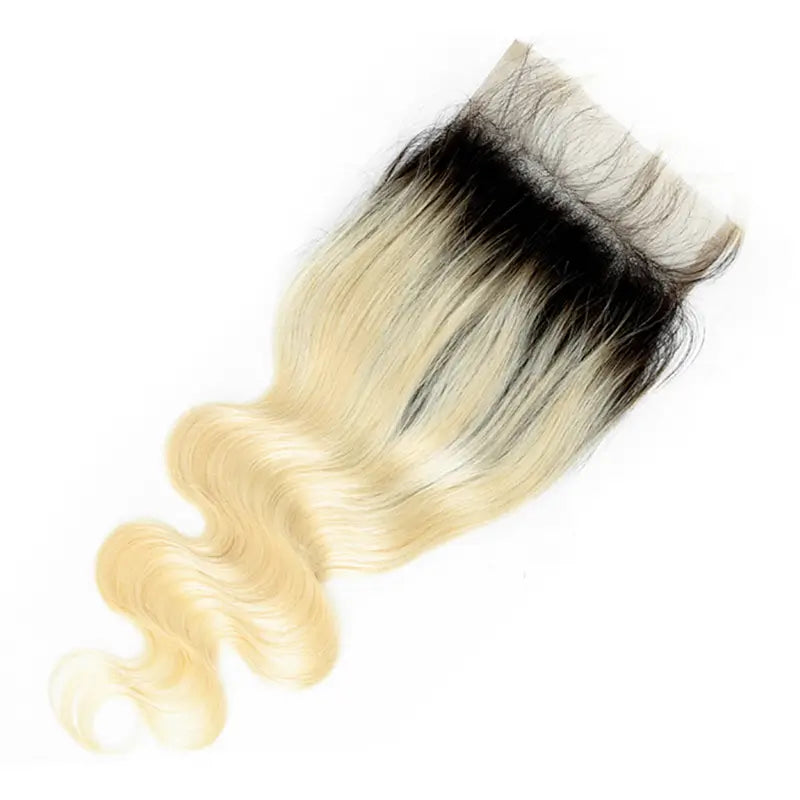 Ombre 1B/613 4x4 Transparent Closure