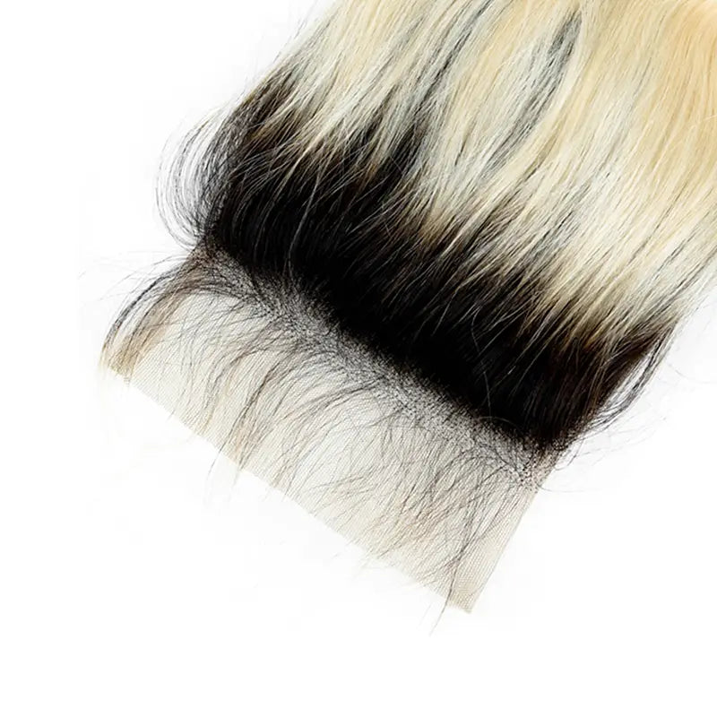 Ombre 1B/613 4x4 Transparent Closure