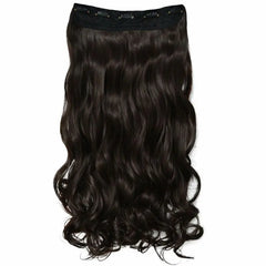 One Piece 3/4 Full Head Clip-in Virgin Human Hair Extensions