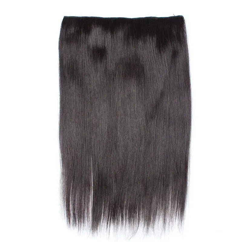 One Piece 3/4 Full Head Clip-in Virgin Human Hair Extensions