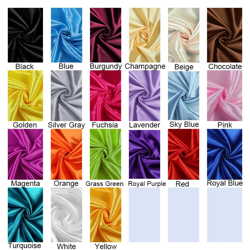 Custom Logo Hair Protection Satin Square Scarves for Black Women
