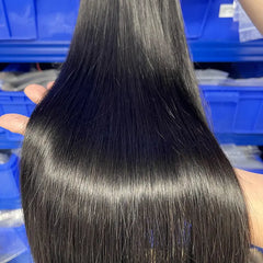 Straight Bulk Virgin Human Hair For Braiding