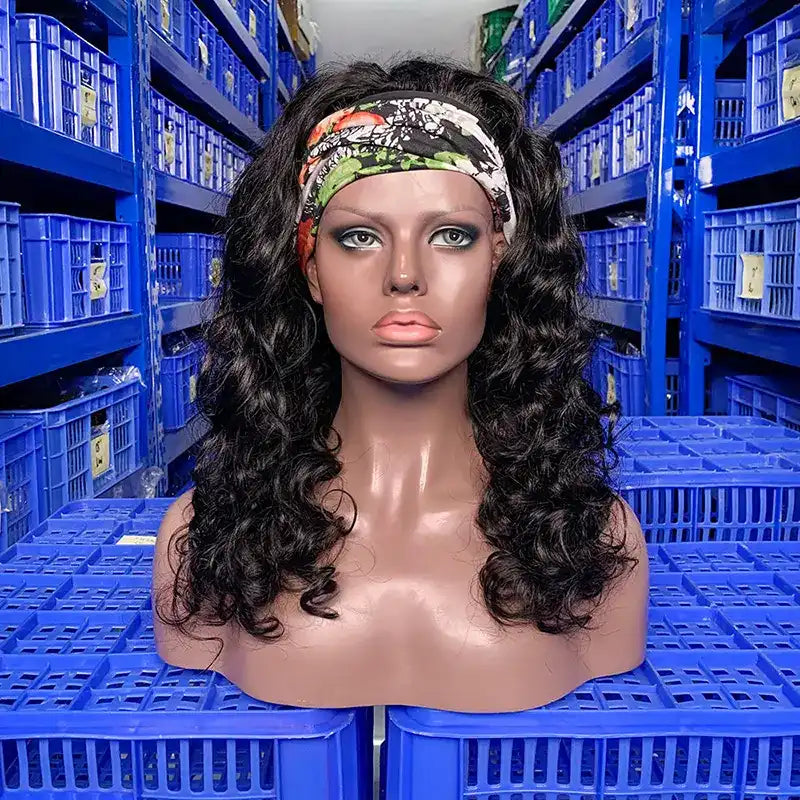 Straight Wavy Kinky & Curly Headband Raw Hair Wig