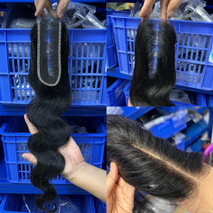 Transparent Lace Closure & Frontal Body Wave
