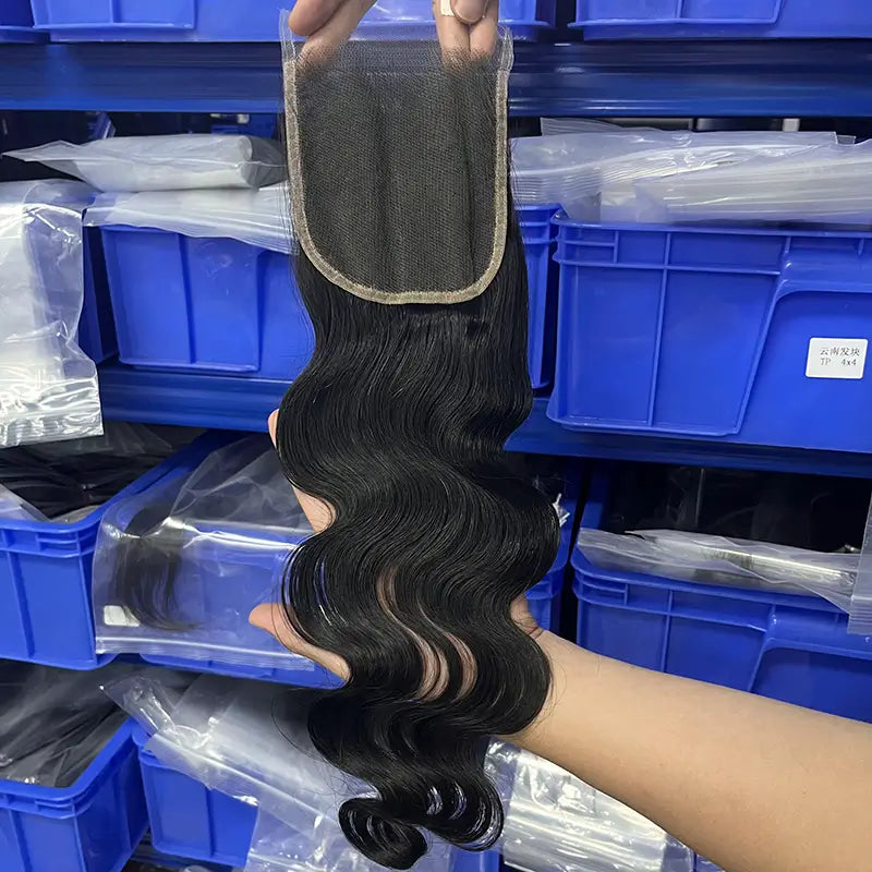 Transparent Lace Closure & Frontal Body Wave