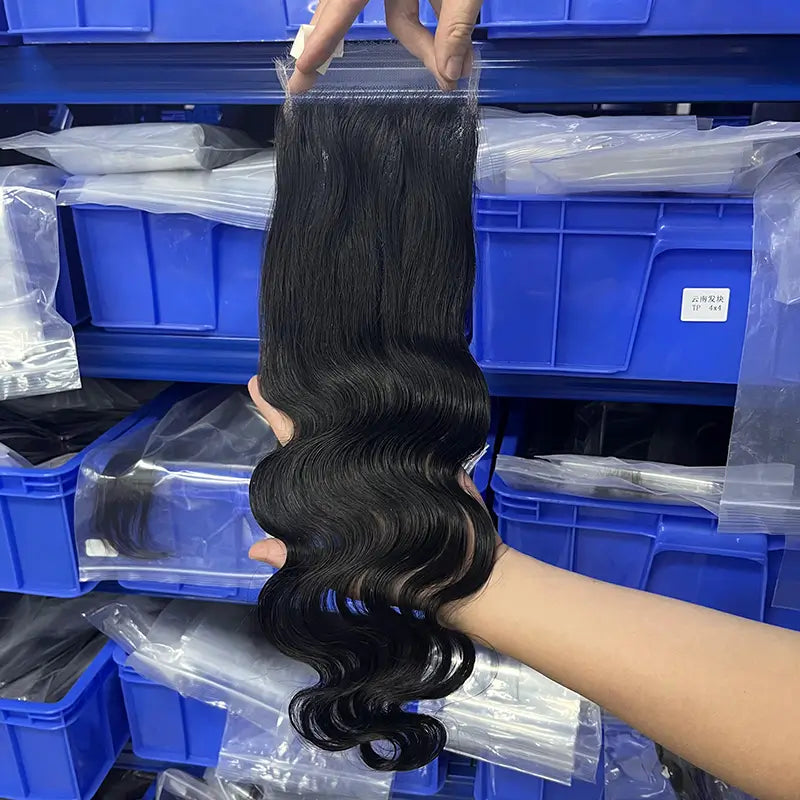 Transparent Lace Closure & Frontal Body Wave