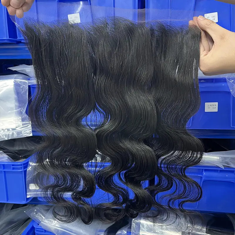 Transparent Lace Closure & Frontal Body Wave