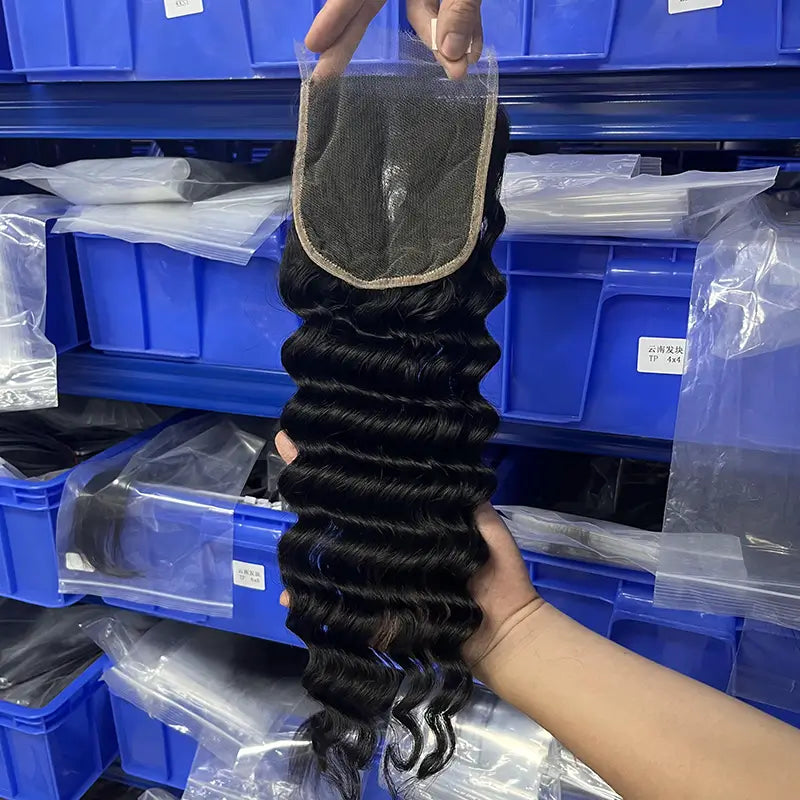 Transparent Lace Closure & Frontal Loose Deep
