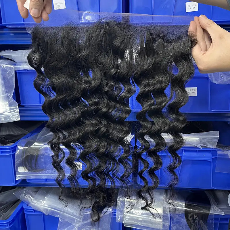 Transparent Lace Closure & Frontal Loose Deep