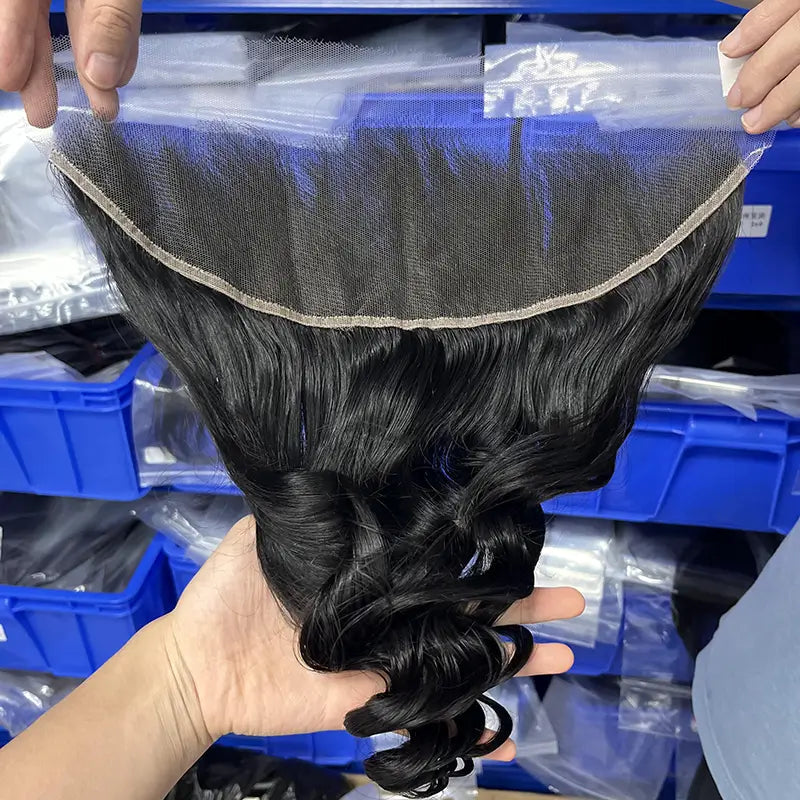 Transparent Lace Closure & Frontal Loose Wave