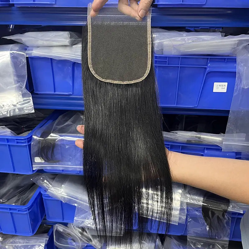 Transparent Lace Closure & Frontal Straight