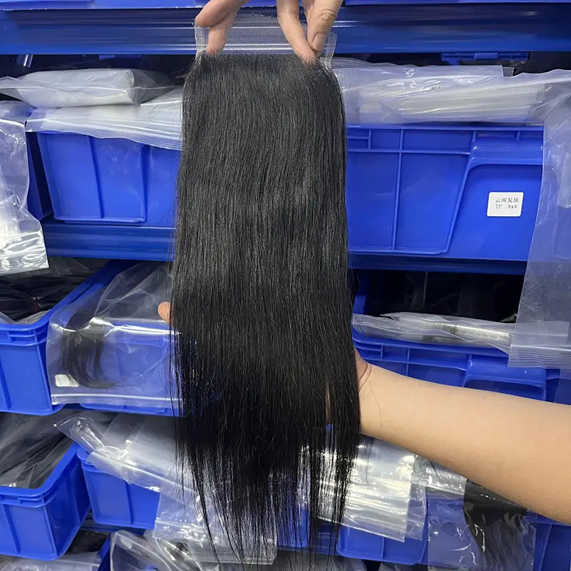 Transparent Lace Closure & Frontal Straight