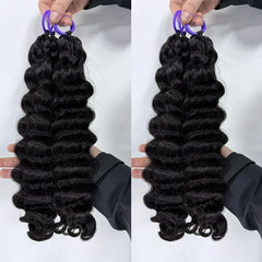 Loose Deep Human Hair Crochet Braids Extensions