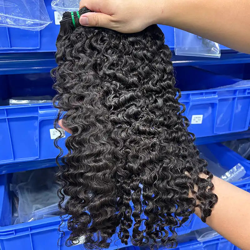 12A Raw Vietnamese Virgin Hair Weaving Bohemian Curl