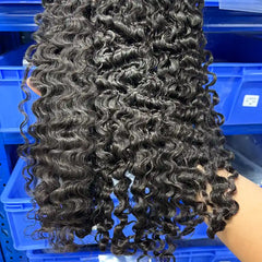 12A Raw Vietnamese Virgin Hair Weaving Bohemian Curl